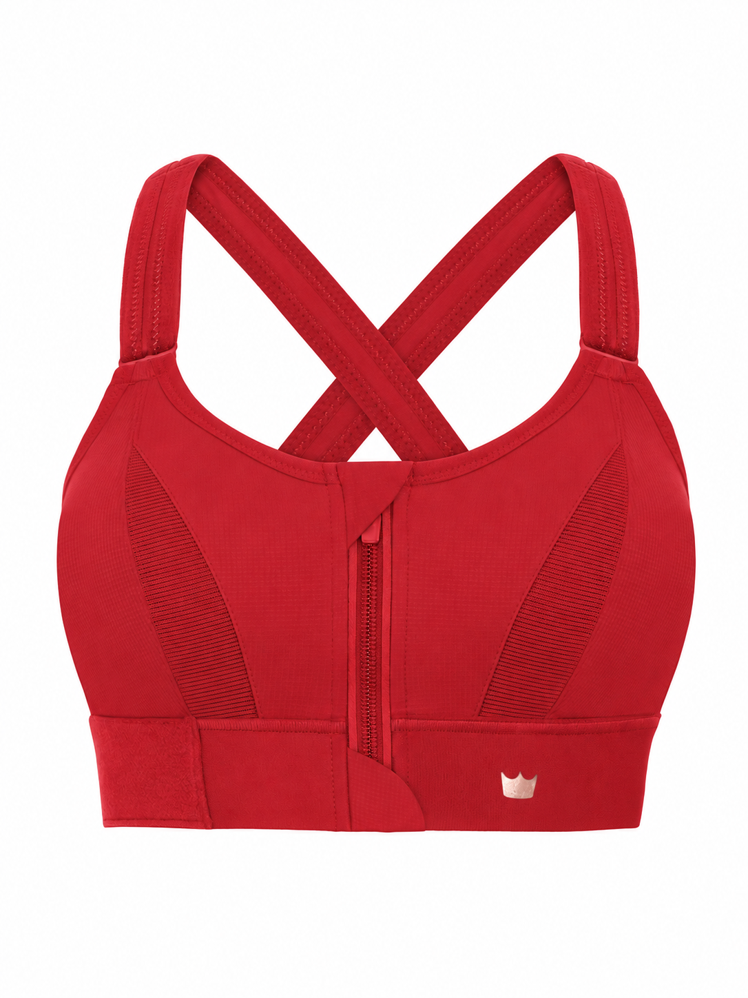Ultimate Sports Bra ghost product study in Scarlet Heat